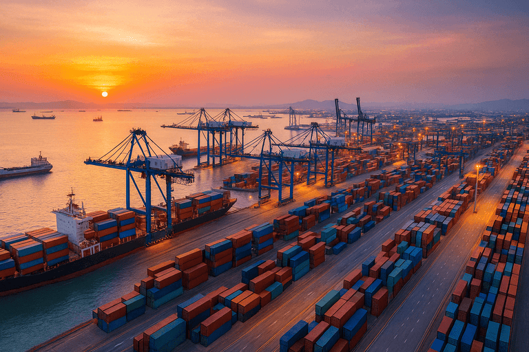 Maritime industry panorama